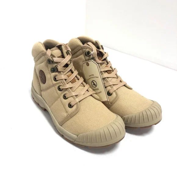 Aigle Leather Chunky Lug Sole Ankle Boots Mens US 5 Lace Walking Sneaker Eco Aigle Ankle Boots for Men for Sale | Shop New & Used Men main image 4